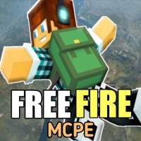 ff skin of fire minecraft mcpe logo