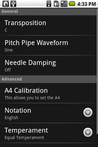 Cleartune - Chromatic Tuner screenshot 2