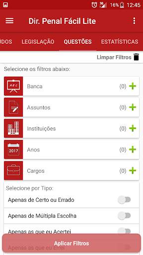 Direito Penal Fácil Lite screenshot 4