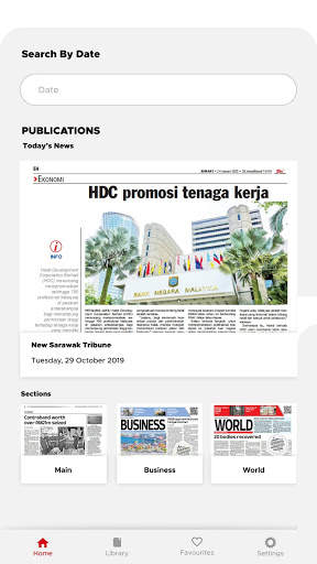 Suara Sarawak e-paper screenshot 2