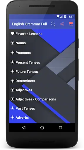English Grammar screenshot 1