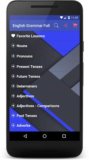 English Grammar screenshot 1