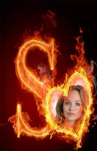 Fire Alphabet Photo Frames скриншот 1