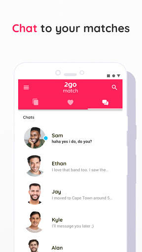 2go Match - Date now. Date with voice. screenshot 5