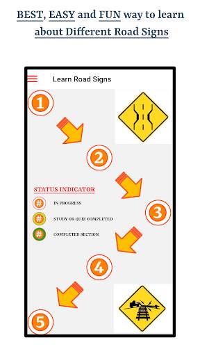 Driving Road Signs screenshot 1