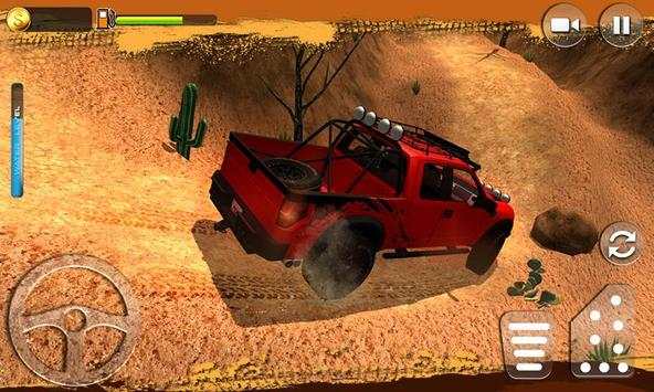 Offroad Muscle Truck Driving Simulator 2017 screenshot 4