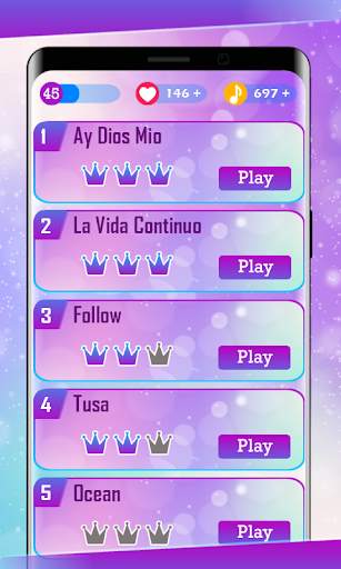BICHOTA - Karol G Piano Game screenshot 2