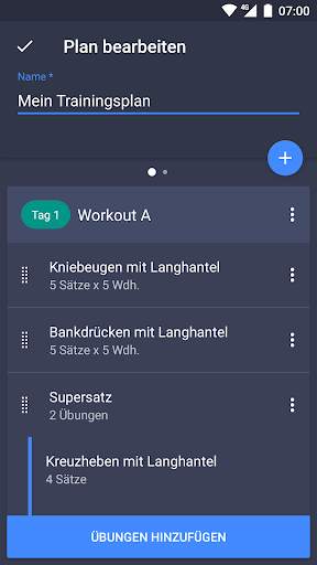 Trainingsplaner & Muskelaufbau screenshot 2
