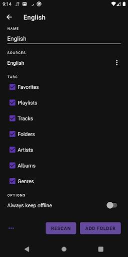 OneMusic - Cloud Music Player screenshot 6