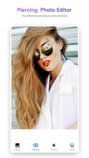Piercing Photo Editor screenshot 1