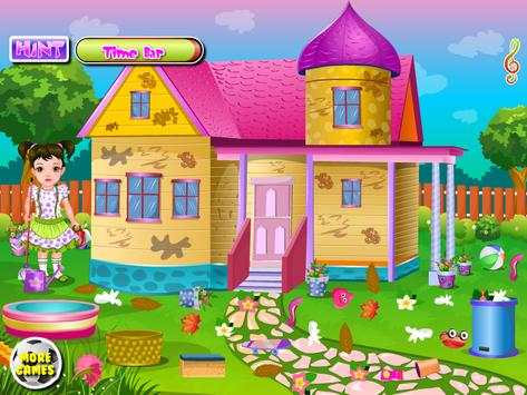 Kids House Clean Games screenshot 7