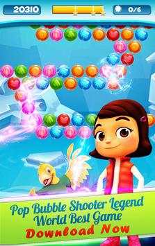 Pop Bubble Shooter Legend: Tom 2018 screenshot 3