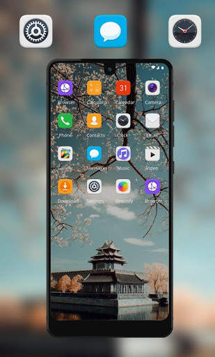 Autumn landscape theme for honor magic 2 screenshot 3