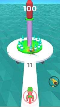 Fire Ball Bottle Shooter 3D screenshot 4