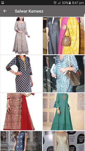 Dhoti palazzo tulip design screenshot 7