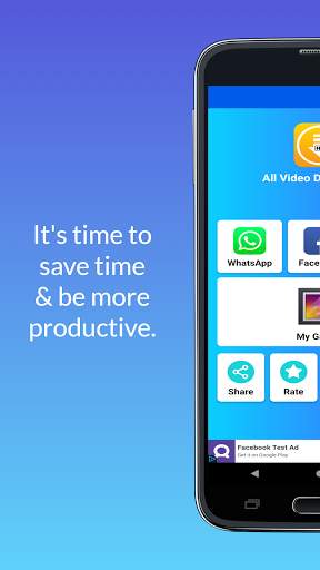 All Video Downloader (Facebook-Instagram-Whatsapp) screenshot 1