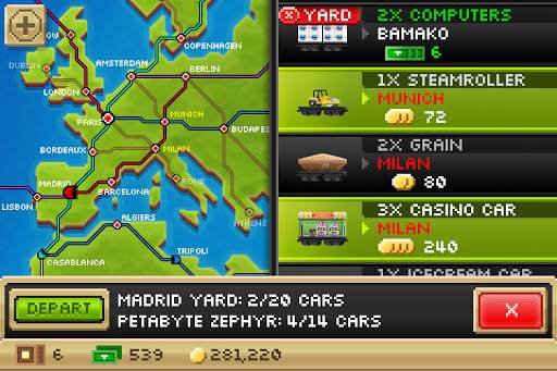Pocket Trains - Enterprise Sim screenshot 2
