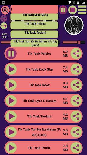 تمام آهنگ های تیک تاک screenshot 3
