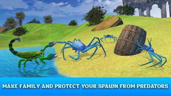 King Crab Simulator - Wild Animal Survival Game screenshot 2