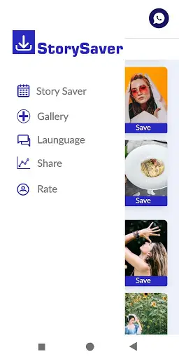 Status Saver-FB Insta Whatsapp Status FreeDownload screenshot 1