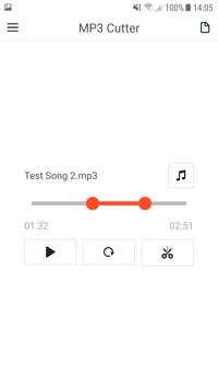 Simple MP3 Cutter (Music Editor & Ringtone Maker) screenshot 2