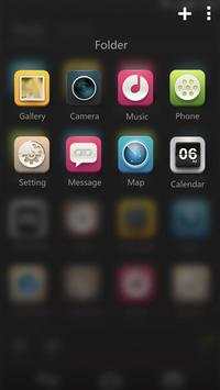 Light color GO Launcher Theme screenshot 5