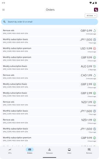 Google Play Console screenshot 12