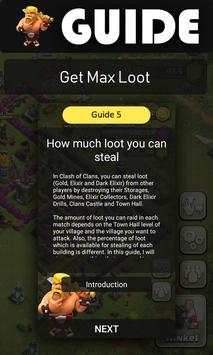 Get Max Loot Clash of Clan Guide screenshot 2