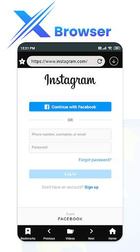X Browser - X_N_X 🔥 Unblock,Video Downloader 2021 screenshot 2