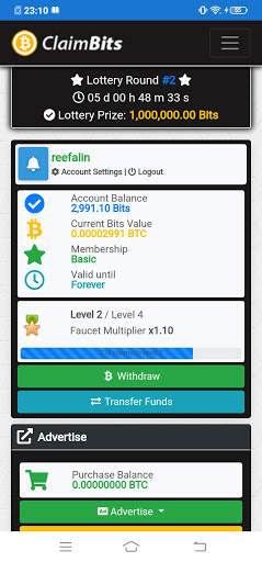 Earn Free Bitcoin स्क्रीनशॉट 1