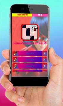 Ladybug Miraculous piano game screenshot 1