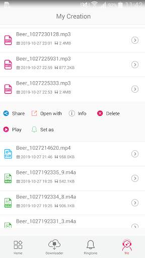 Video Mp3 Batch Converter Trim Audio Cut Merger screenshot 6