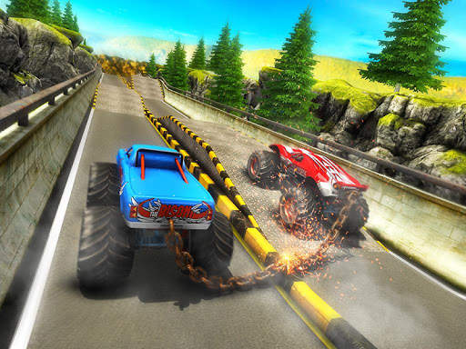 Chained Monster Truck Rivals: Ramp Racing Stunts screenshot 10