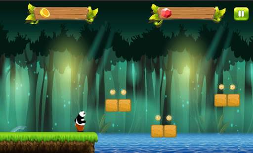 Forest Panda Run screenshot 3