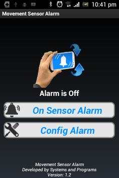 Sensor Alarm Movement screenshot 1