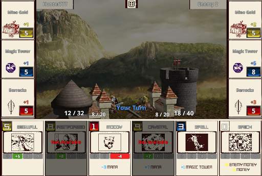 King of the Tower - card game screenshot 1
