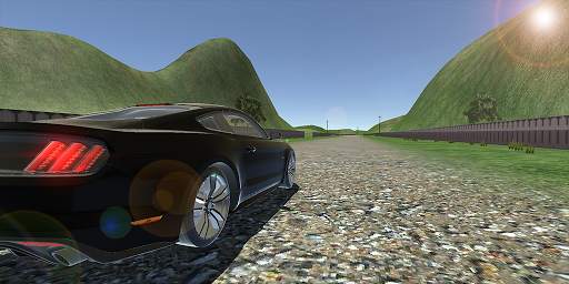 Mustang Drift Simulator: Car Games Racing 3D-City screenshot 1
