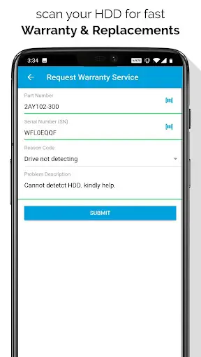Seagate SkyHawk Partner App screenshot 5