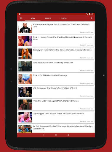 Wrestle News screenshot 7