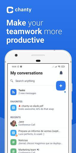 Chanty - Team Collaboration screenshot 1