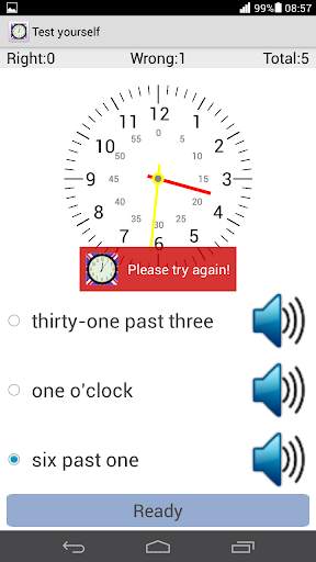 Tell Time In English 3 تصوير الشاشة