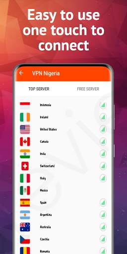 VPN Nigeria - get free Nigeria IP - VPN ‏⭐🇳🇬 screenshot 4