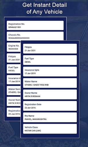 RTO Vehicle Information - vehicle details - vahan screenshot 2