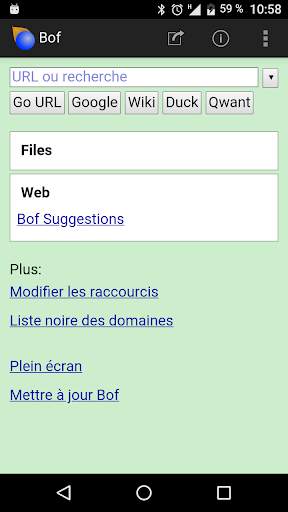 Bof Browser screenshot 1