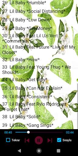 Lil Baby 40 Songs Offline screenshot 3