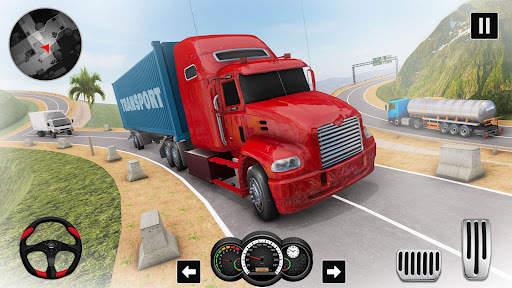 Semi Truck Driving Simulator screenshot 1