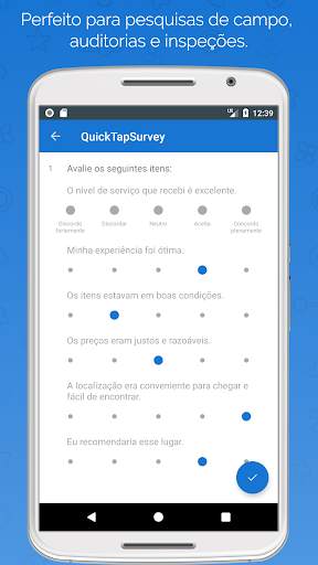 QuickTapSurvey screenshot 2