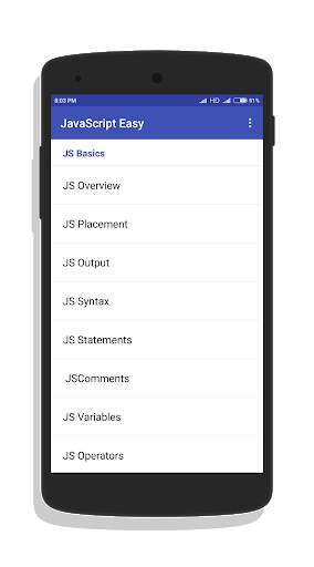 JavaScript Easy скриншот 2