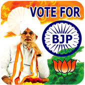 BJP Party DP Maker icon