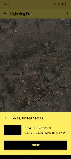 My Lightning Tracker & Alerts screenshot 1